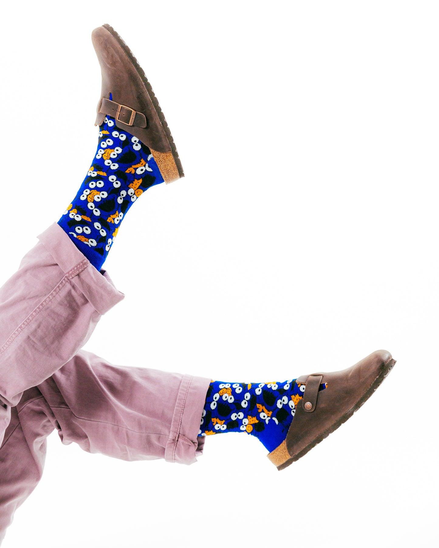 Cookie Monster & Cookies - Sesame St- Socks