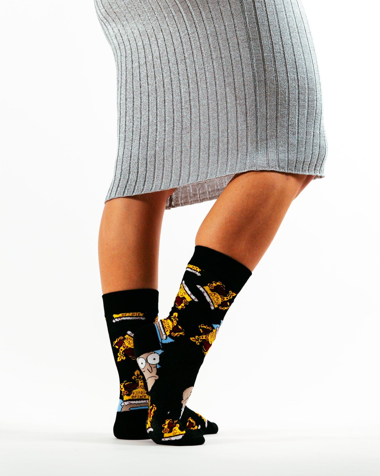 King Of Shit - Rick & Morty Collection Socks