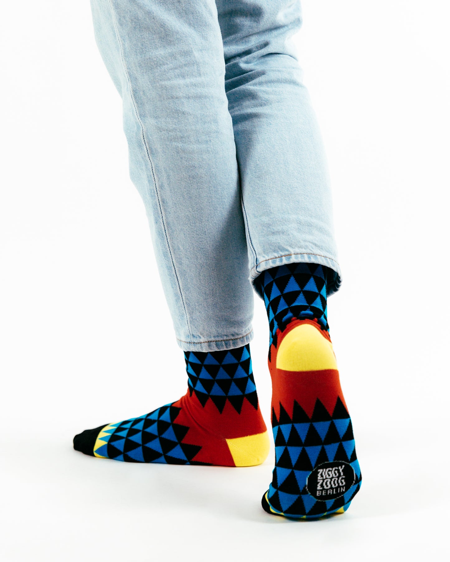 Blue & Red Triangle