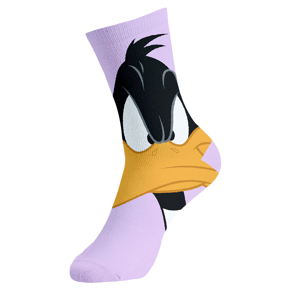DUFFY DUCK PURPLE SOCKS
