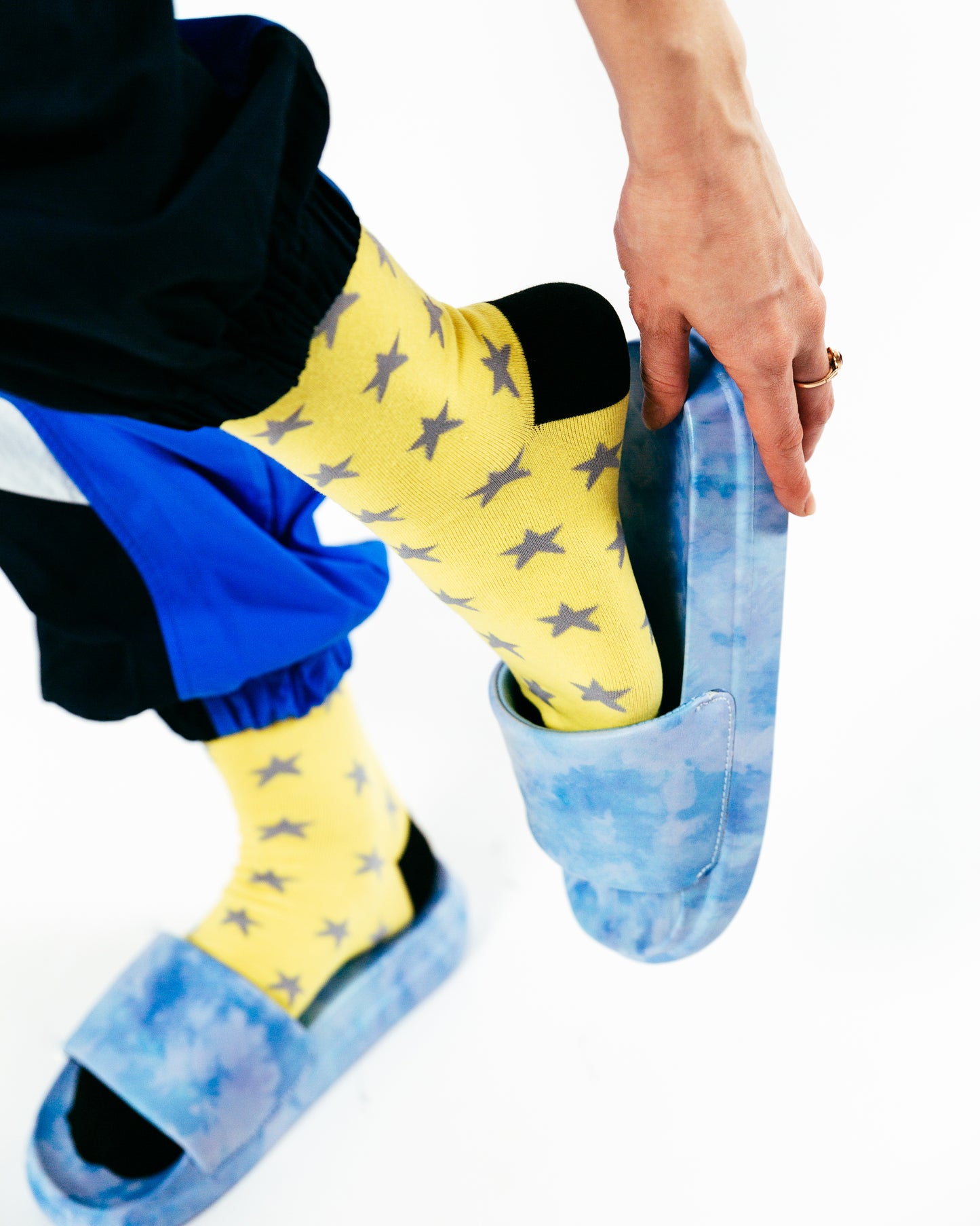 Stars Grey/Yellow