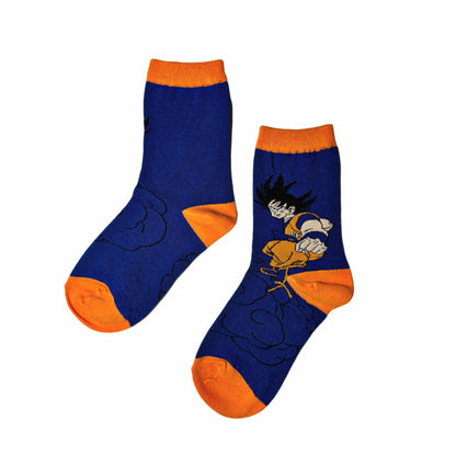 Kids Socks - Dragonball Z - Blue/Orange