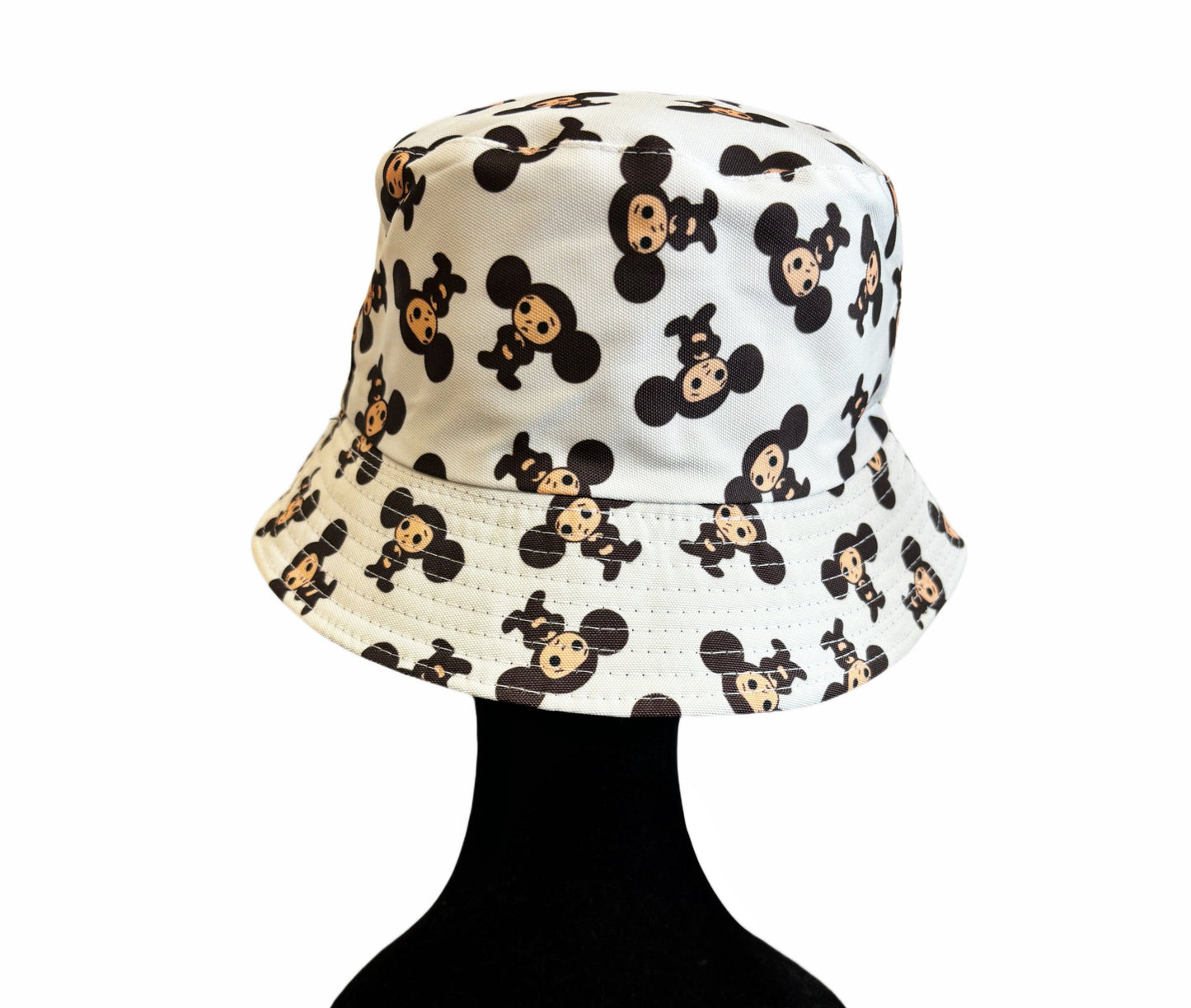 Bucket Hat - Cheburashka White