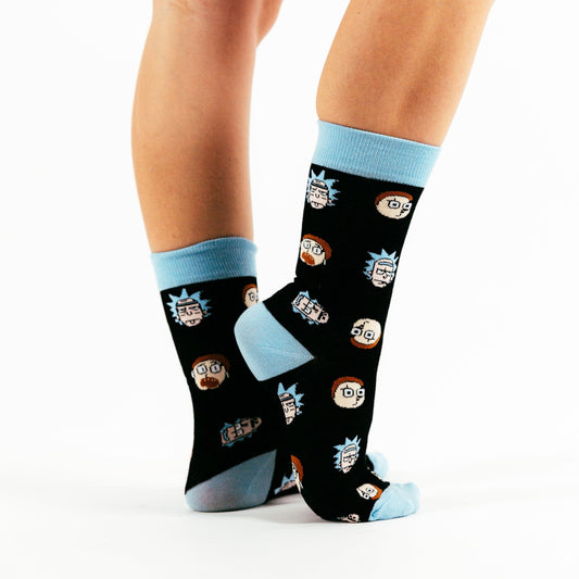 Rick & Morty All Over - Rick & Morty Collection - Socks
