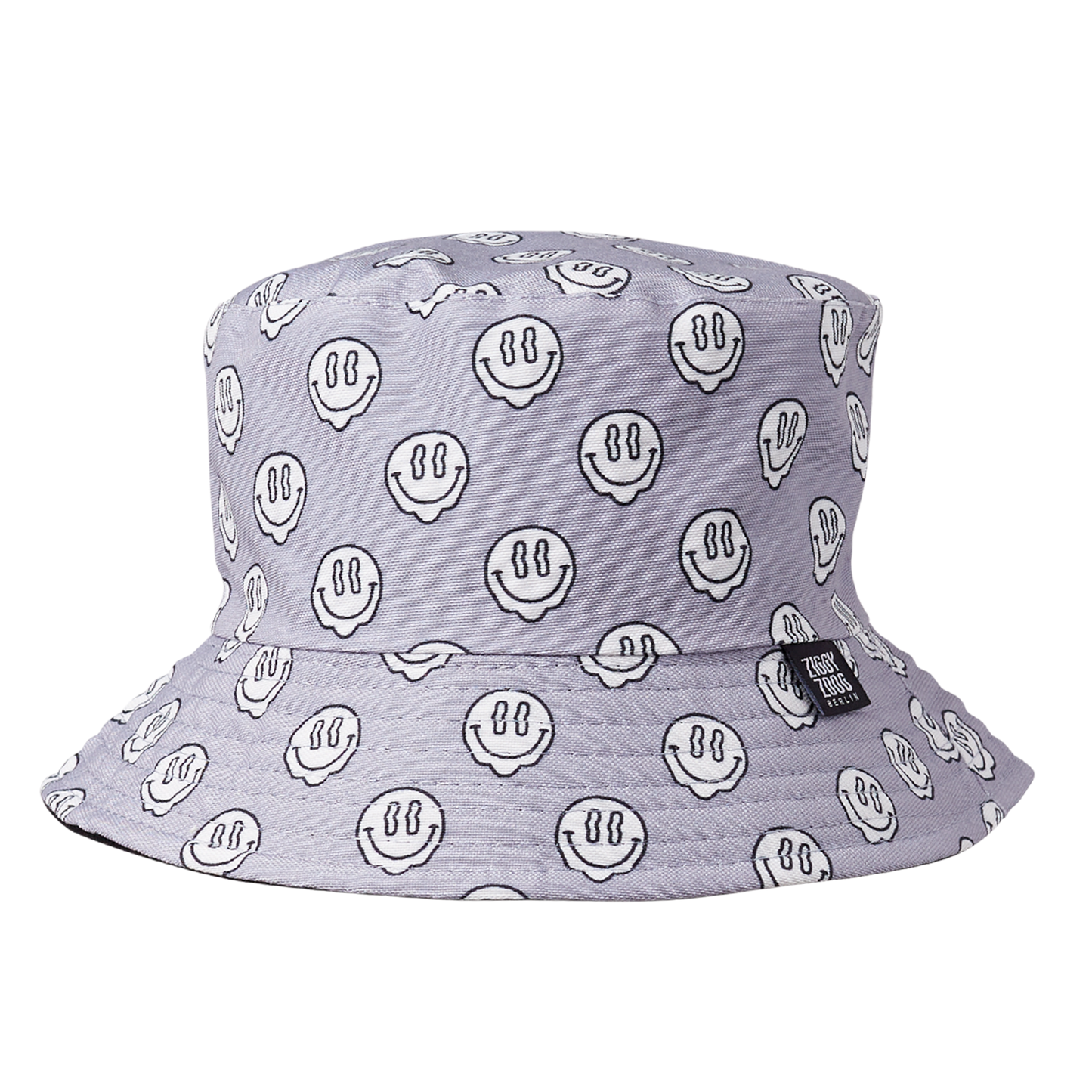 Ziggy Funky Smiley Lavender - Bucket Hat